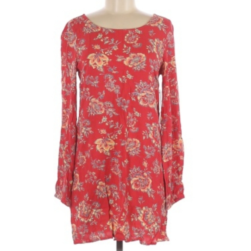 BILLABONG RED FLORAL DRESS
